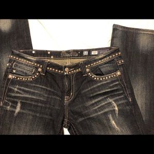 Miss Me Jeans JP5135BCR Boot Size 31 Never Worn